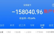 目前负债近270万，负债主因就是玩股票亏损