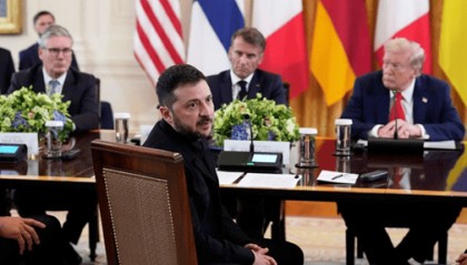 美乌欧白宫会晤之际，乌军发文：监测到两架俄军图-95MS战略轰炸机升空