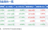 股票行情快报：*ST九鼎（600053）5月26日主力资金净卖出555.95万元